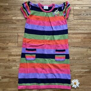 Hanna Andersson Striped Sweater Dress Size 8‎